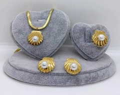 Stainless steel jewelry necklace earring ring Wholesale