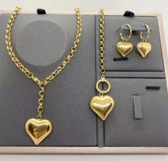 Stainless steel jewelry necklace earring bracelet Wholesale