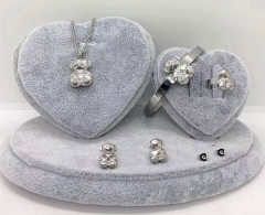 Stainless steel jewelry necklace earring bracelet ring Wholesale