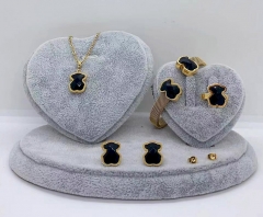 Stainless steel jewelry necklace earring bracelet ring Wholesale