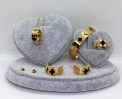 Stainless steel jewelry necklace earring bracelet ring Wholesale