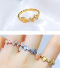 Stainless steel jewelry ring wholesale