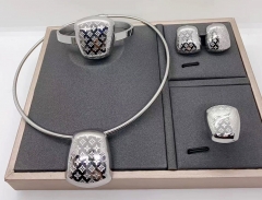 Stainless steel jewelry necklace earring bracelet ring Wholesale