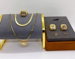 Stainless steel jewelry necklace earring ring Wholesale