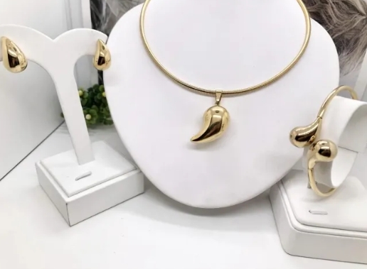 Stainless steel jewelry necklace earring bracelet ring Wholesale