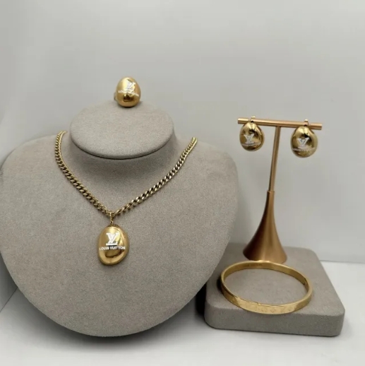 Stainless steel jewelry necklace earring bracelet ring Wholesale