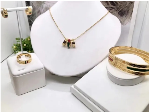 Stainless steel jewelry necklace earring bracelet ring Wholesale