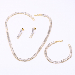 Copper jewelry necklace earring Bracelet set Wholesale