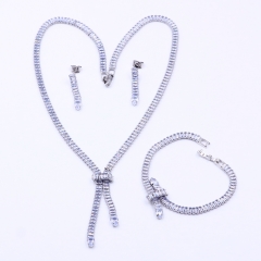 Copper jewelry necklace earring Bracelet set Wholesale