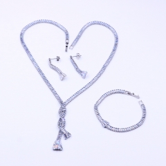 Copper jewelry necklace earring Bracelet set Wholesale