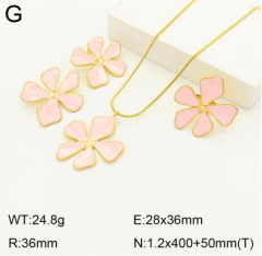 Stainless steel jewelry necklace earring ring set Wholesale
