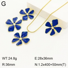 Stainless steel jewelry necklace earring ring set Wholesale
