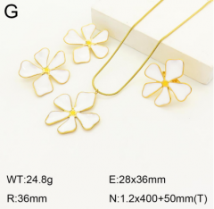 Stainless steel jewelry necklace earring ring set Wholesale