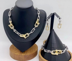 Stainless steel jewelry necklace earring Bracelet Wholesale