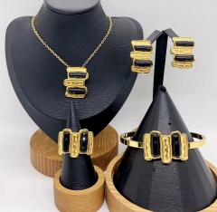 Stainless steel jewelry necklace earring Bracelet ring Wholesale