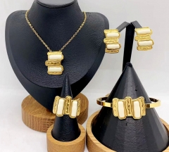 Stainless steel jewelry necklace earring Bracelet ring Wholesale