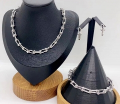 Stainless steel jewelry necklace earring Bracelet Wholesale