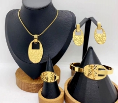 Stainless steel jewelry necklace earring Bracelet ring Wholesale