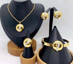 Stainless steel jewelry necklace earring Bracelet ring Wholesale