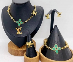 Stainless steel jewelry necklace earring Bracelet ring Wholesale