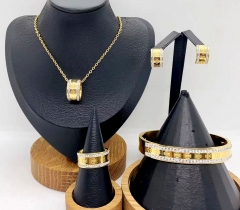 Stainless steel jewelry necklace earring Bracelet ring Wholesale