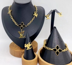 Stainless steel jewelry necklace earring Bracelet ring Wholesale