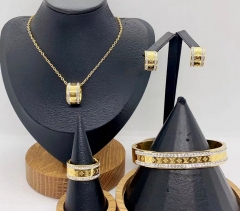 Stainless steel jewelry necklace earring Bracelet ring Wholesale