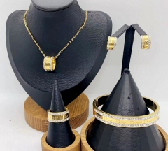 Stainless steel jewelry necklace earring Bracelet ring Wholesale