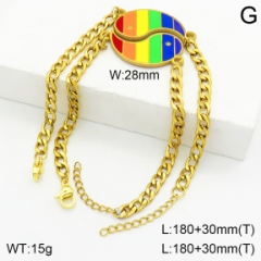 Stainless steel jewelry couple bracelets set wholesale