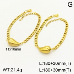 Stainless steel jewelry couple bracelets set wholesale
