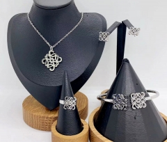 Stainless steel jewelry necklace earring Bracelet ring Wholesale