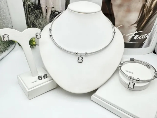 Stainless steel jewelry necklace earring Bracelet ring Wholesale