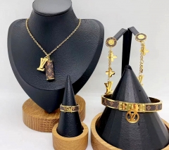 Stainless steel jewelry necklace earring Bracelet ring Wholesale