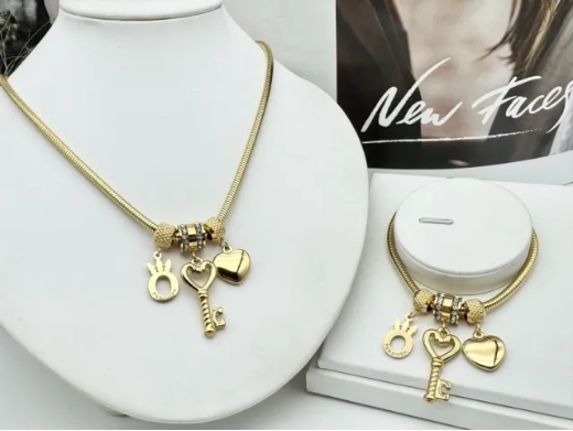 Stainless steel jewelry necklace Bracelet Wholesale