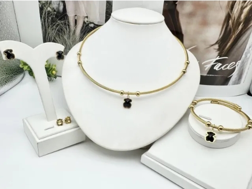 Stainless steel jewelry necklace earring Bracelet ring Wholesale
