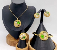 Stainless steel jewelry necklace earring Bracelet ring Wholesale