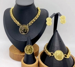 Stainless steel jewelry necklace earring Bracelet ring Wholesale