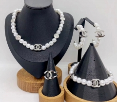 Stainless steel jewelry necklace earring Bracelet ring Wholesale