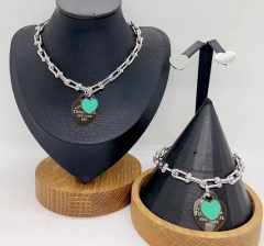 Stainless steel jewelry necklace earring Bracelet ring Wholesale