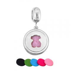 Stainless steel jewelry Pandor a accessories Perfume pendant wholesale