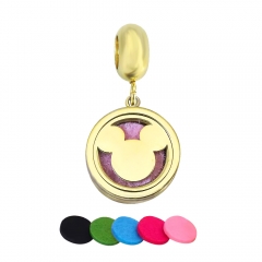 Stainless steel jewelry Pandor a accessories Perfume pendant wholesale