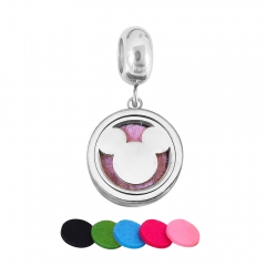 Stainless steel jewelry Pandor a accessories Perfume pendant wholesale