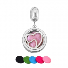 Stainless steel jewelry Pandor a accessories Perfume pendant wholesale