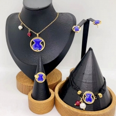 Stainless steel jewelry necklace earring Bracelet ring Wholesale