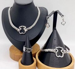 Stainless steel jewelry necklace earring Bracelet ring Wholesale