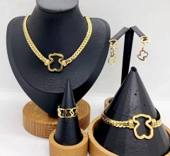 Stainless steel jewelry necklace earring Bracelet ring Wholesale