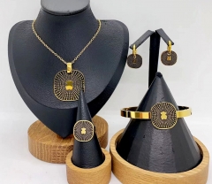 Stainless steel jewelry necklace earring Bracelet ring Wholesale