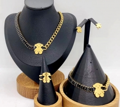 Stainless steel jewelry necklace earring Bracelet ring Wholesale