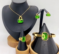 Stainless steel jewelry necklace earring Bracelet ring Wholesale