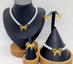 Stainless steel jewelry necklace earring Bracelet ring Wholesale